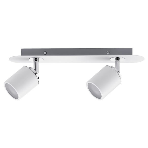 Deckenleuchte Tube I - Aluminium - 2-flammig