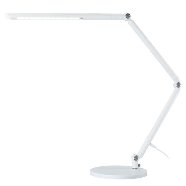 LED-Tischleuchte Siran - Acrylglas / Aluminium - 1-flammig - Weiß