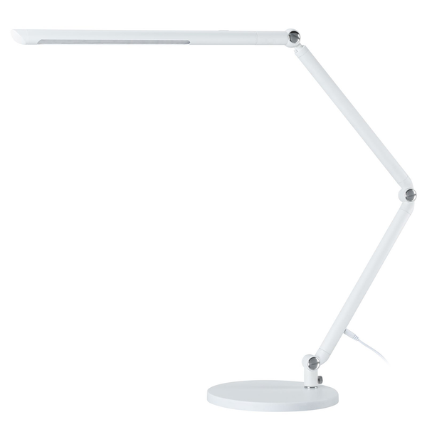 LED-Tischleuchte Siran - Acrylglas / Aluminium - 1-flammig - Weiß