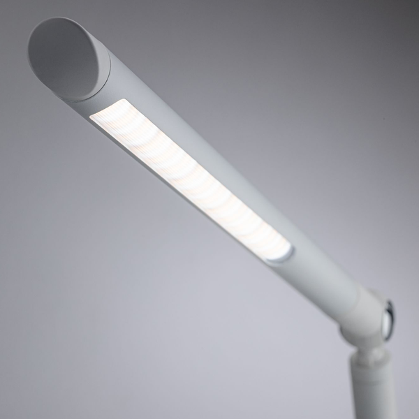 LED-Tischleuchte Siran - Acrylglas / Aluminium - 1-flammig - Weiß