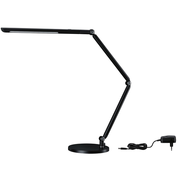 LED-Tischleuchte Siran - Acrylglas / Aluminium - 1-flammig - Schwarz