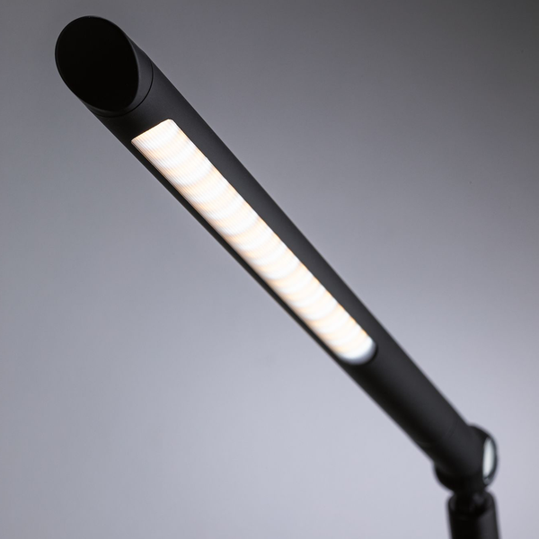 LED-Tischleuchte Siran - Acrylglas / Aluminium - 1-flammig - Schwarz