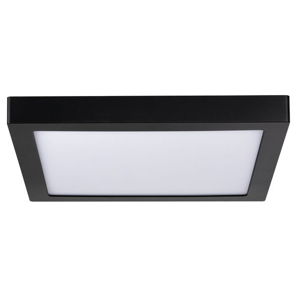 LED-Deckenleuchte Abia I - Acrylglas - 1-flammig - Schwarz