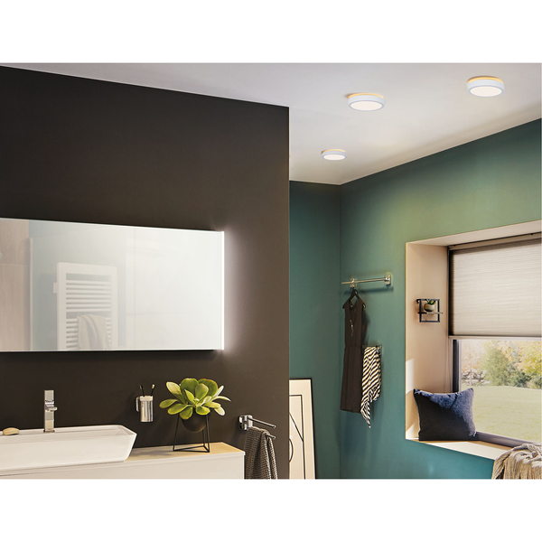 LED-Badleuchte Aviar III - Acrylglas - 1-flammig
