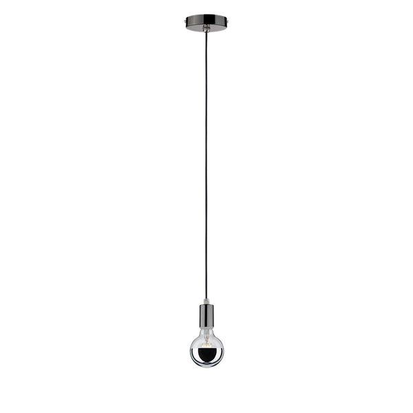 Pendelleuchte Larus - Aluminium - 1-flammig - Schwarz