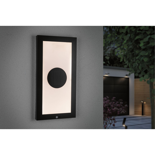 LED-Wandleuchte Taija III - Kunststoff / Aluminium - 1-flammig
