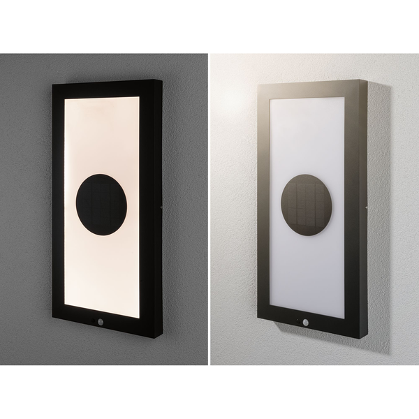 LED-Wandleuchte Taija III - Kunststoff / Aluminium - 1-flammig