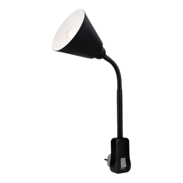 Wandleuchte Junus - Aluminium - 1-flammig - Schwarz