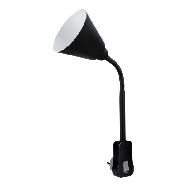 Wandleuchte Junus - Aluminium - 1-flammig - Schwarz