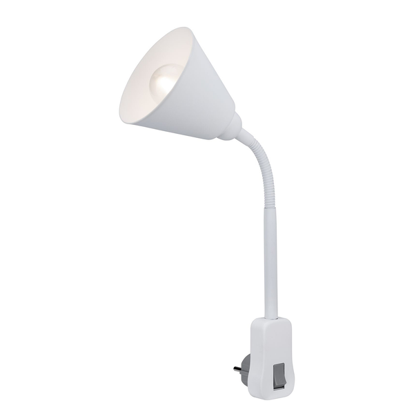 Wandleuchte Junus - Aluminium - 1-flammig - Weiß