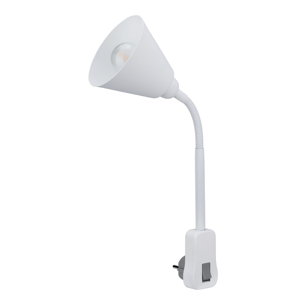 Wandleuchte Junus - Aluminium - 1-flammig - Weiß