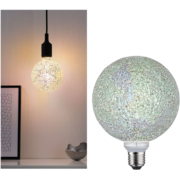 LED-Leuchtmittel Miracle Mosaic I - Glas / Aluminium - 1-flammig