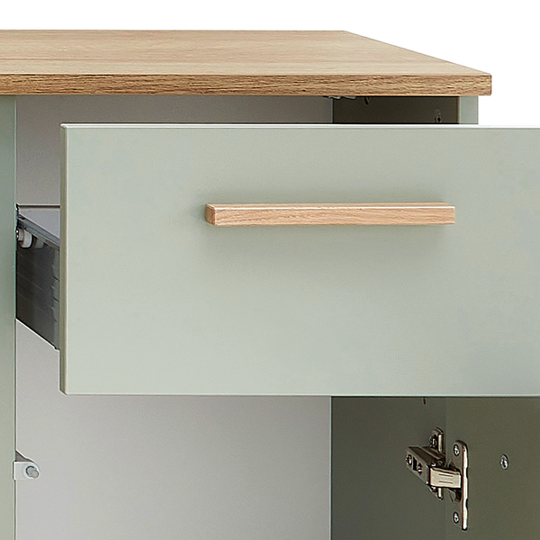 Unterschrank Quickset 963 - Salbei / Eiche Riviera Dekor