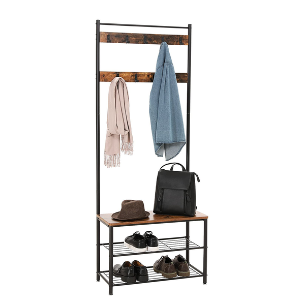 Kompaktgarderobe Webberville - Braun