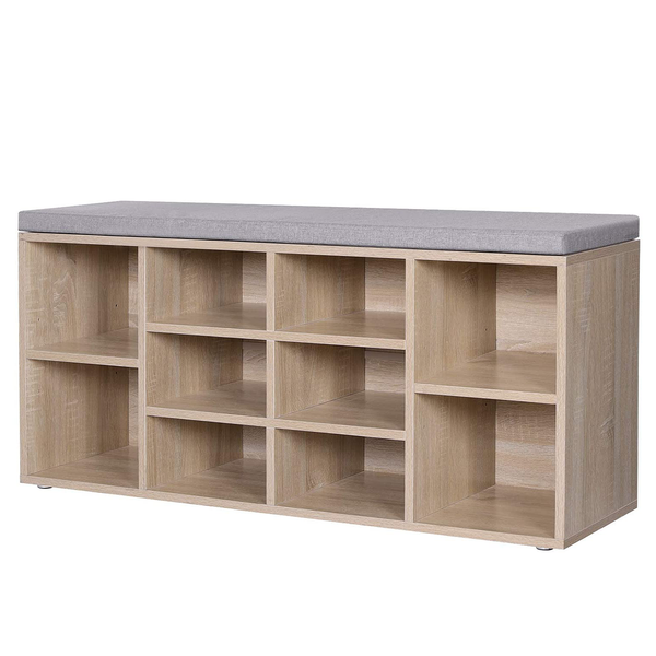 Schuhbank Haysville - Eiche Dekor