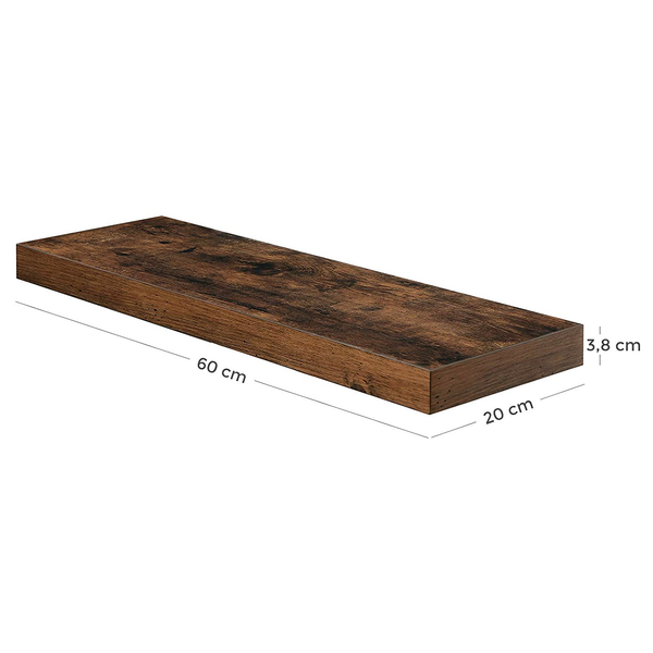 Wandboard Cottondale - Braun - Breite: 60 cm