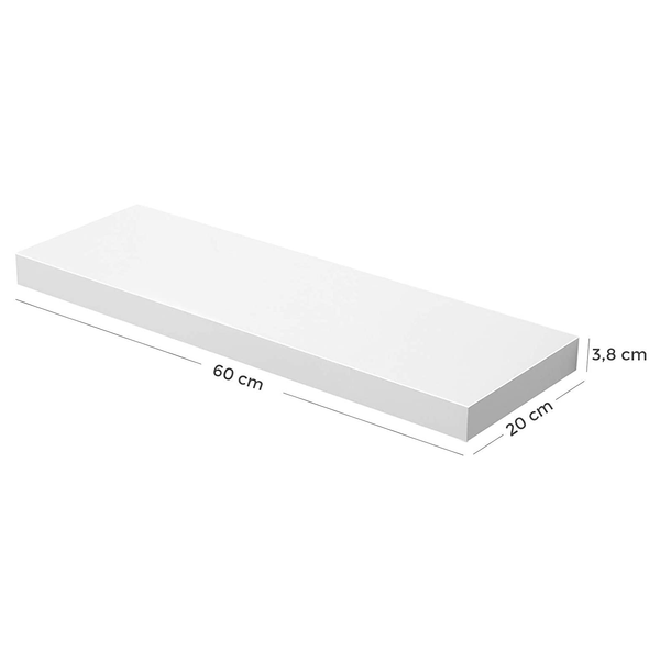 Wandboard Cottondale - Weiß - Breite: 60 cm
