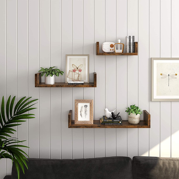 Wandboard Victorville (3er-Set) - Braun - Braun
