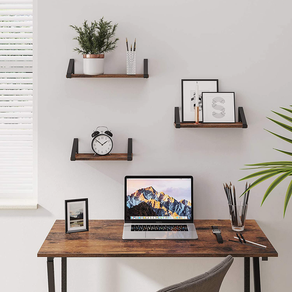 Wandboard Crossville 3er-Set - Dunkelbraun