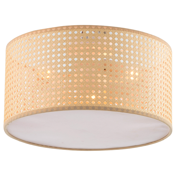 Deckenleuchte Puyoo - Eisen / Papier - 3-flammig