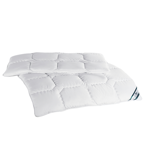Steppbett Kansas - Polyester - Weiß - 240 x 220 cm