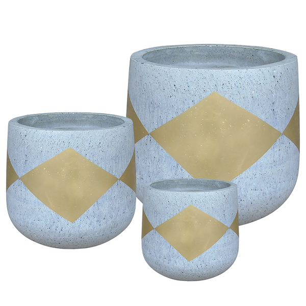 Pflanzenkübel Etival (3-teilig) - Polystone