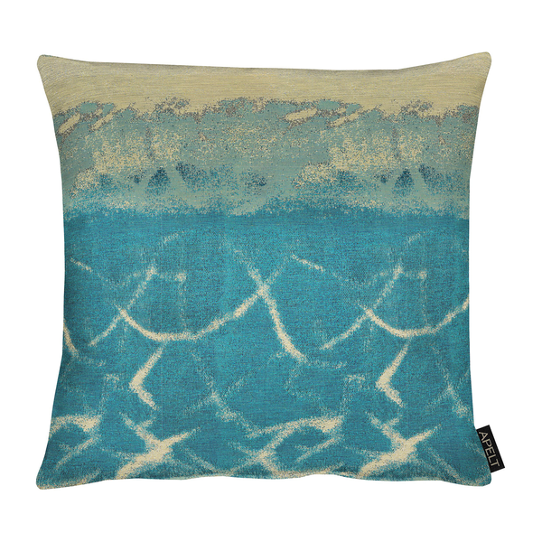 Kissenbezug Opalia - Mischgewebe - Blau