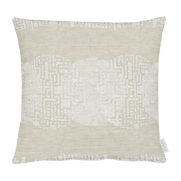 Dekokissen 2718 - Polyester / Viskose - Beige - 45 x 45 cm