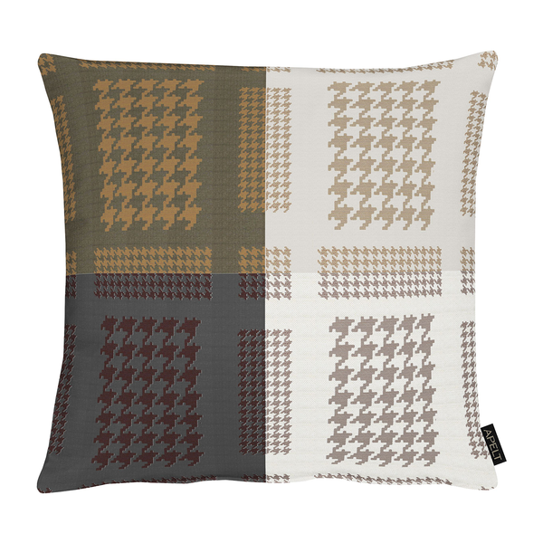 Kissenbezug Alexis - Polyester - Braun