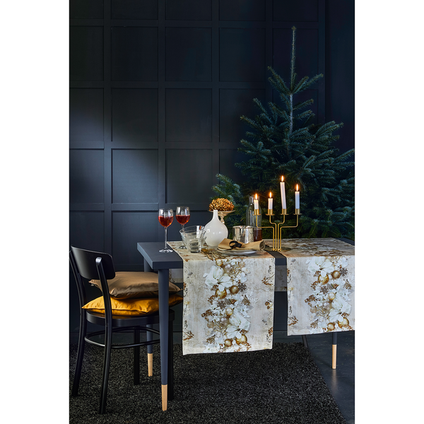 Kissenbezug Alice - Baumwolle / Polyester - Gold