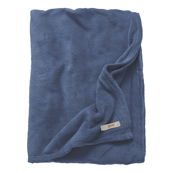 Plaid Mellows - Polyester - Marineblau
