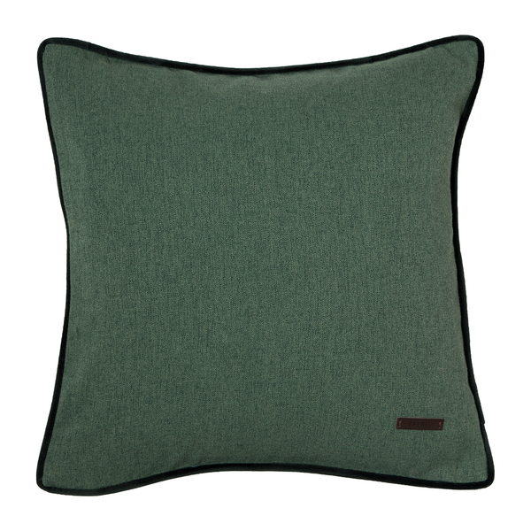 Kissenbezug Harp I - Polyester - Dunkelgrün