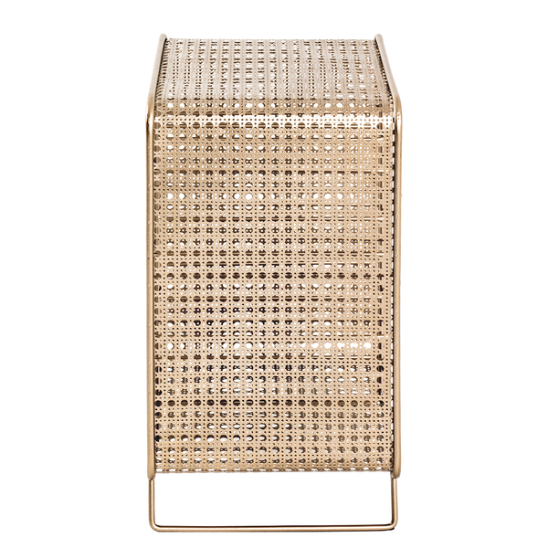 Weinregal Massillon - Metall - Gold