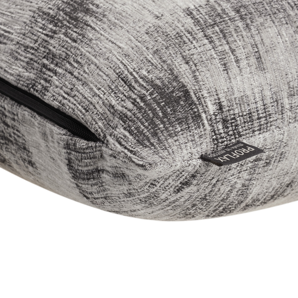 Kissenbezug Dean II - Mischgewebe - Lichtgrau