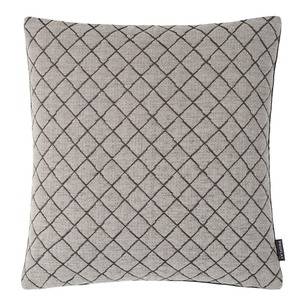 Kissenbezug Step - Polyester / Polypropylen - Grau