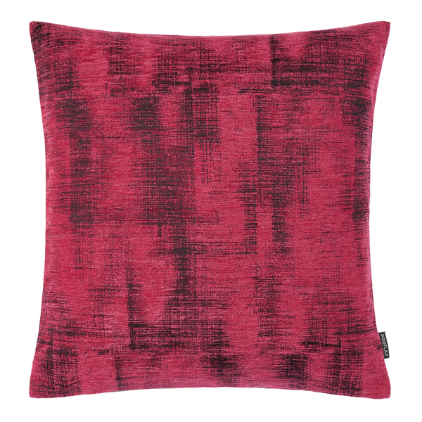 Kissenbezug Dean I - Mischgewebe - Dunkelrot