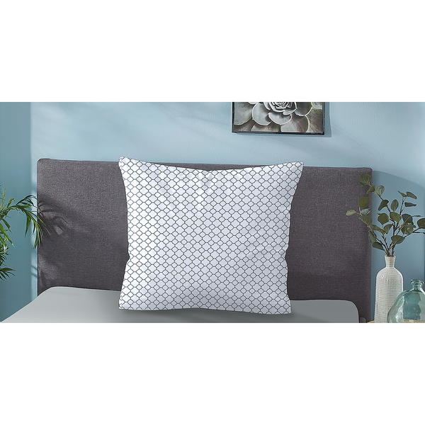 Mako-Satin Kopfkissenbezug 0636045 - Mako-Satin - Blaugrau - 80 x 80 cm