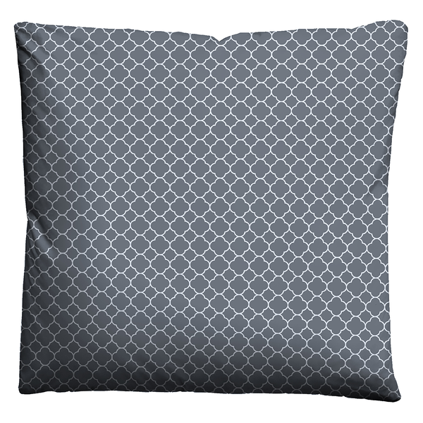 Mako-Satin Kopfkissenbezug 0636045 - Mako-Satin - Blaugrau - 80 x 80 cm