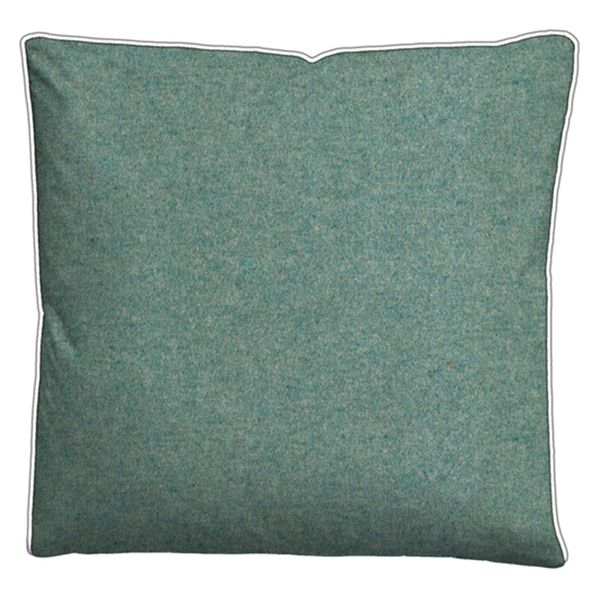 Melange-Flanell Bettwäsche 0840500 - Melange / Flanell - Mint - 135 x 200 cm + Kissen 80 x 80 cm
