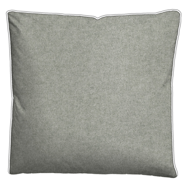 Melange-Flanell Bettwäsche 0840500 - Melange / Flanell - Mint - 135 x 200 cm + Kissen 80 x 80 cm