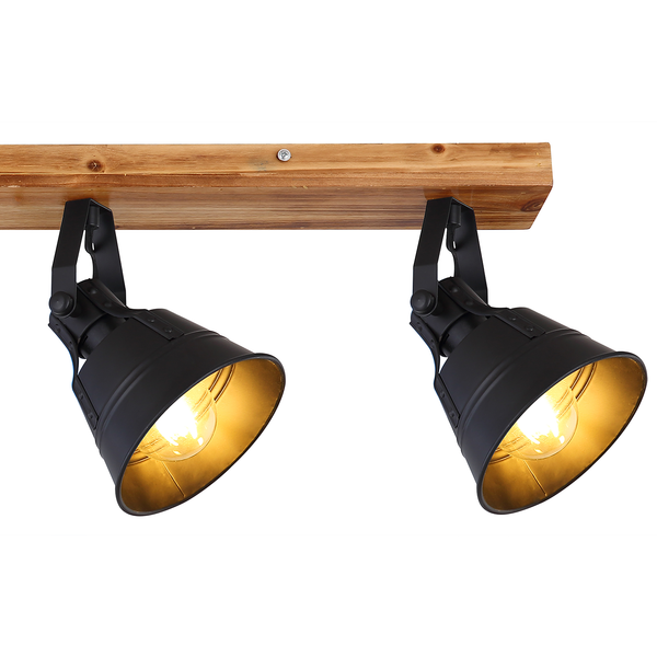 Deckenleuchte Günther - Eisen - 4-flammig - Flammenanzahl: 4