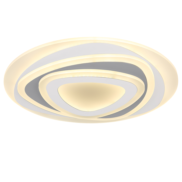 LED-Deckenleuchte Sabatino III - Acrylglas / Eisen - 1-flammig