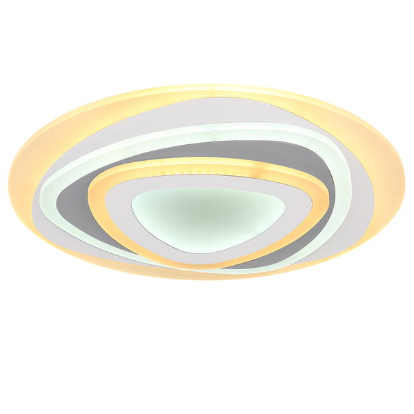 LED-Deckenleuchte Sabatino III - Acrylglas / Eisen - 1-flammig