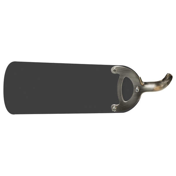 Deckenventilator Ugo - Opalglas / Eisen - 1-flammig - Weiß