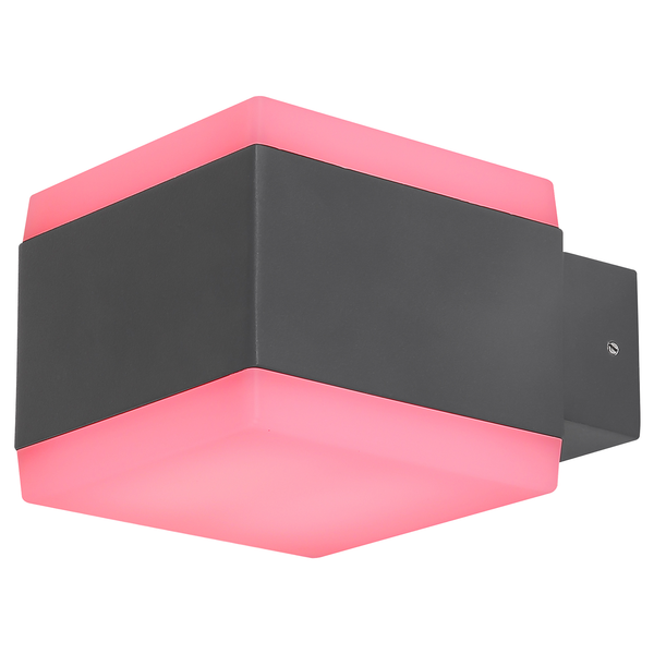 LED-Wandleuchte Slice - Polypropylen / Aluminium - 1-flammig