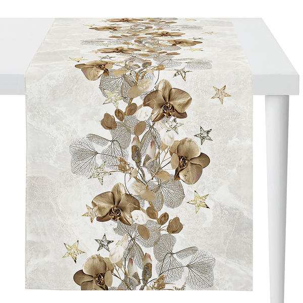 Tischläufer 3620 - Baumwolle - Beige