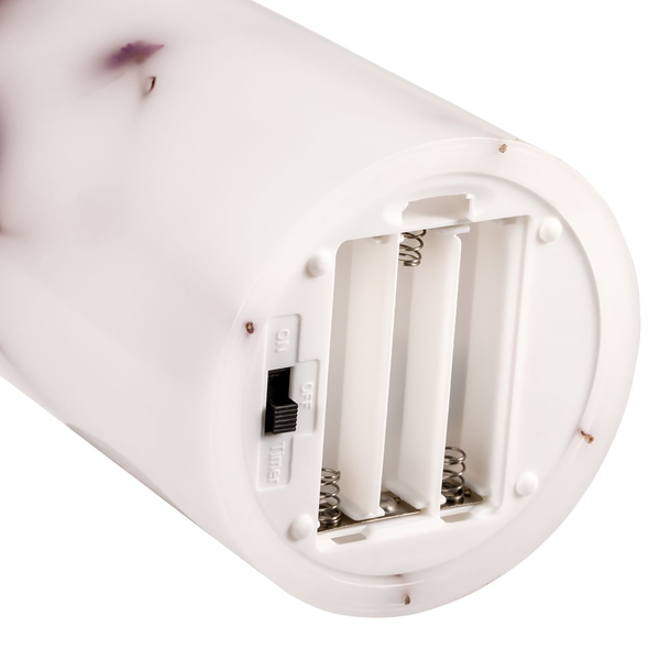 Wachskerze Shiny  Bloom (2er-Set) - Wachs - 2-flammig