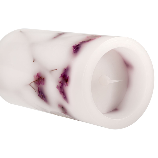 Wachskerze Shiny  Bloom (2er-Set) - Wachs - 2-flammig