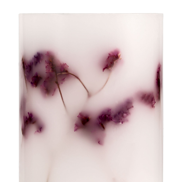 Wachskerze Shiny  Bloom (2er-Set) - Wachs - 2-flammig