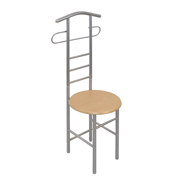 Herrendiener Trelon - Metall - Buche Dekor